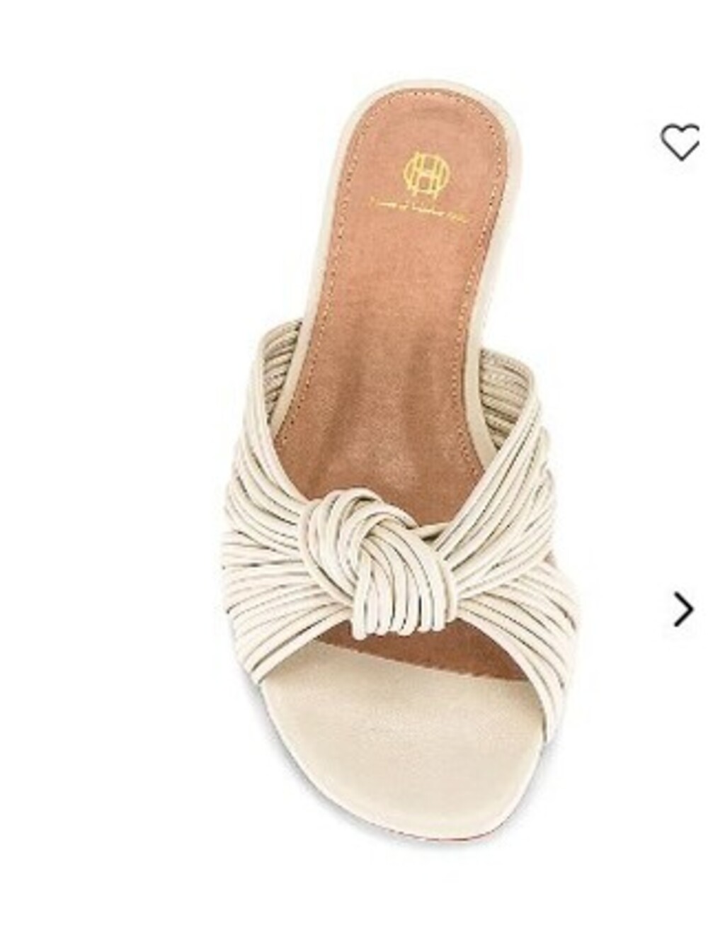 House of Harlow 1960x REVOLVE Billie Flat in Ivory